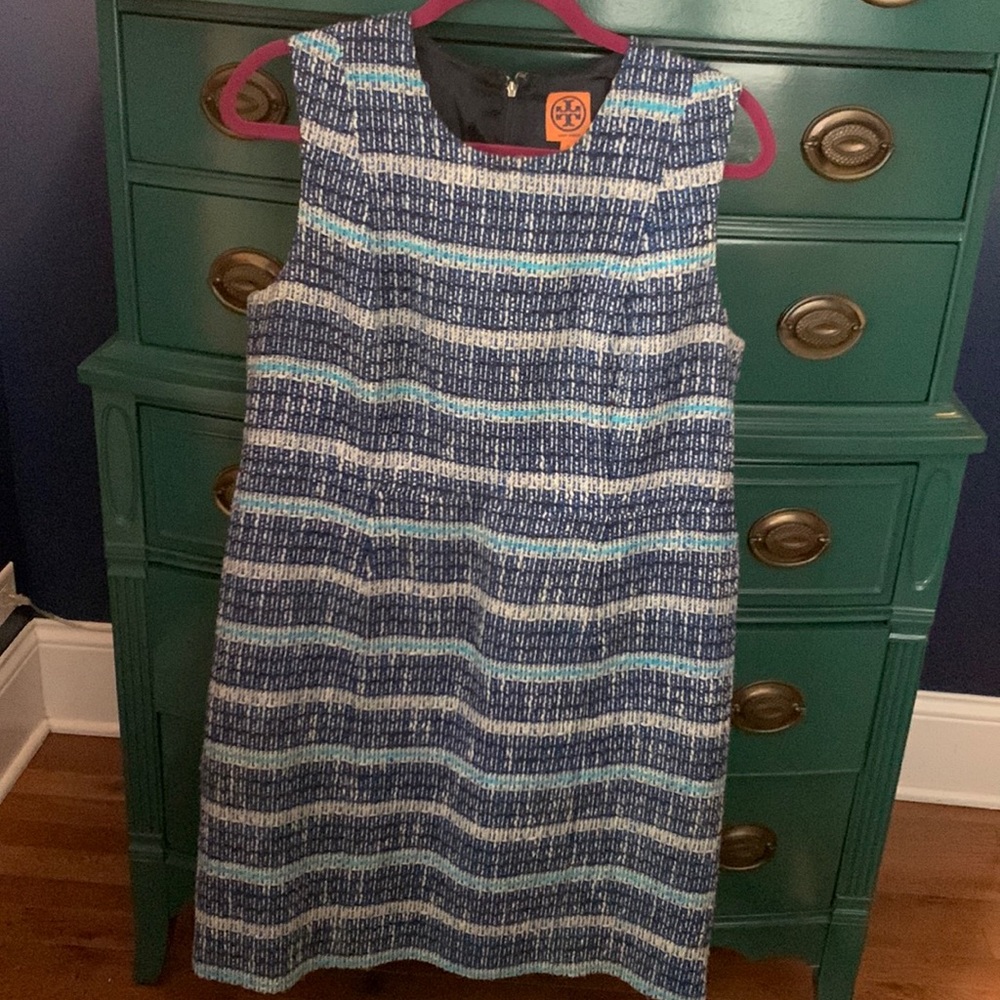 Tory Burch Tweed Shift Dress